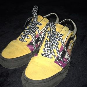 🍋YELLOW FLAME VANS🍋